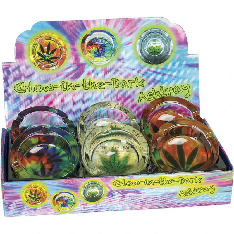 FUJIMA DARK GA22 GLOW IN THE DARK ASHTRAY DYE LEAF 6CT