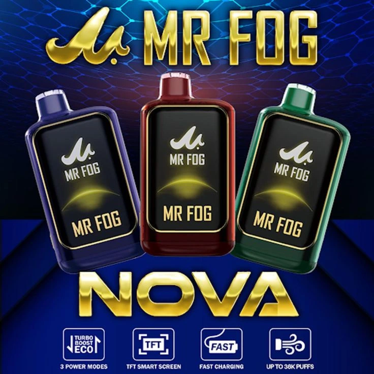 MR FOG NOVA 20ML 36K DISPOSABLE-5CT