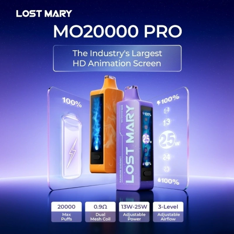 LOST MARY MO 18ML 20K MEGA PRO DISPOSABLE-5CT