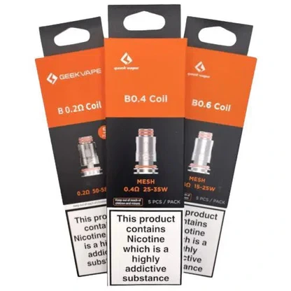 GEEKVAPE B SERIES COILS 0.6 OHM COIL 5PCS/PK