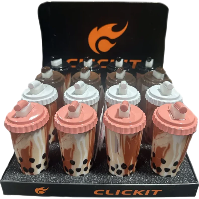 CLICKIT BOBA TEA CUP TORCH GH-7253 16CT