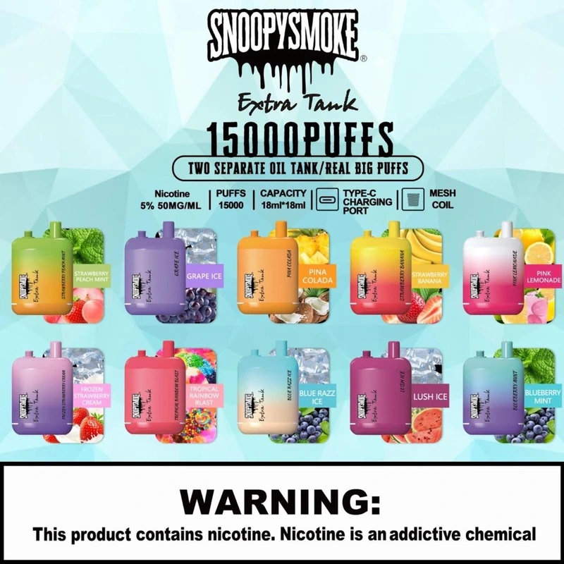 SNOOPY SMOKE 18ML 15K DISPOSABLE-10CT