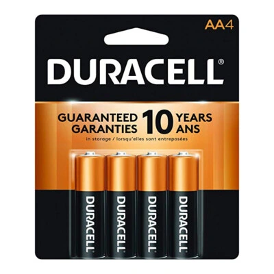 DURACELL BATTERY USA AA-4PK 1CT