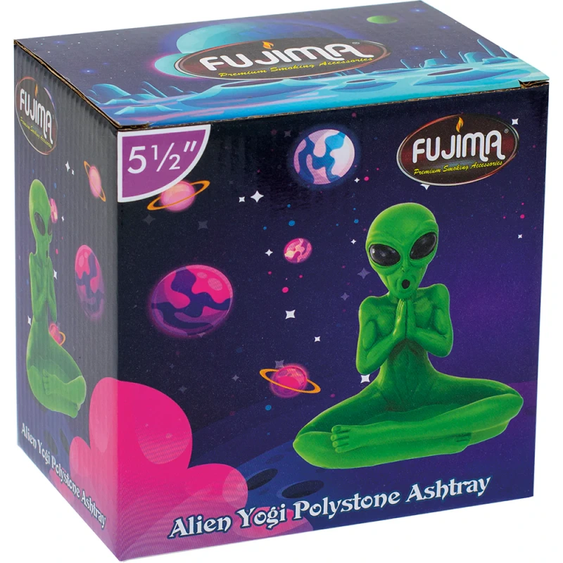 FUJIMA ALIEN SURFER GLASS ASHTRAY (GA86)