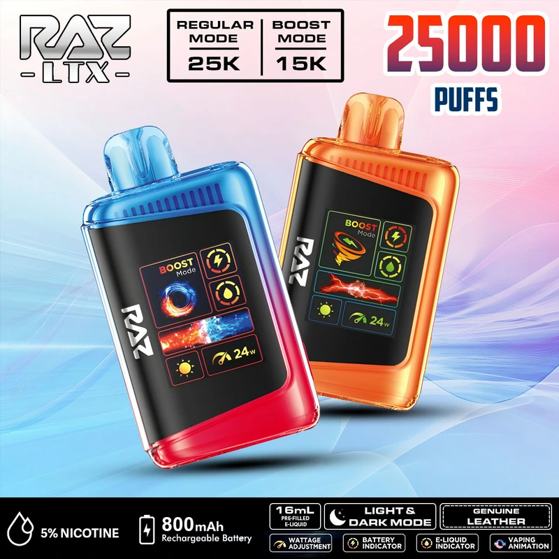 RAZ LTX 16ML 25K DISPOSABLE-5CT
