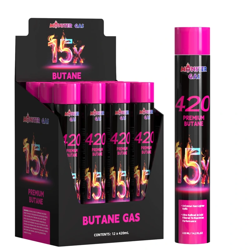 MONSTER GAS PREMIUM BUTANE 420ML