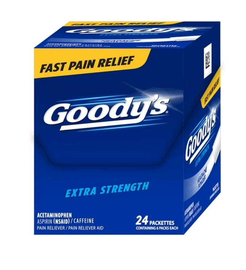 GOODY'S ACETAMINOFEN 6PK 24PK BOX