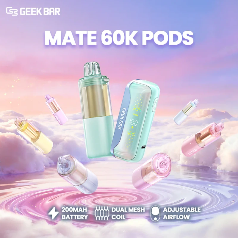 GEEK BAR MATE 16ML 60K POD-5CT