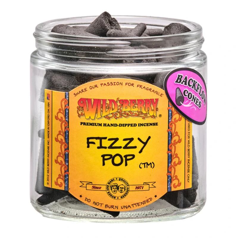 WILD BERRY INCENSE BACKFLOW CONES 25 PER BAG
