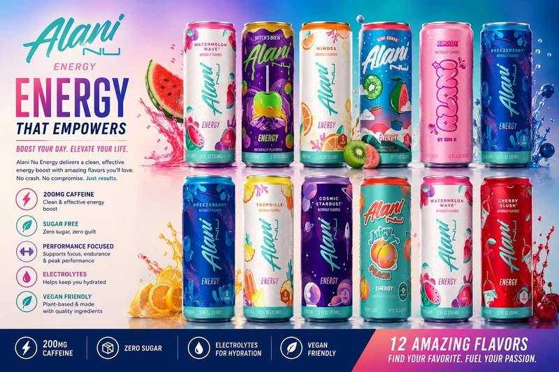 ALANI NU ENERGY DRINK 12OZ 12CT CASE