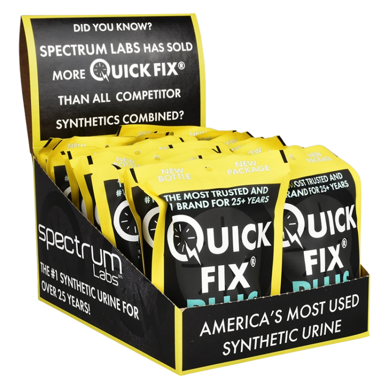 QUICK FIX PLUS SYNTHETIC URINE BOX