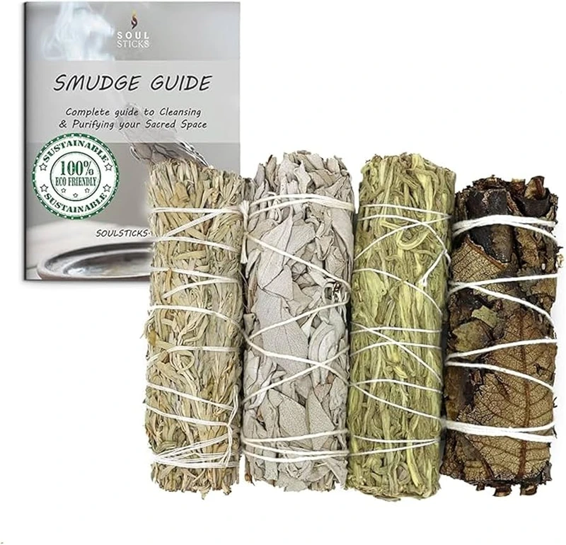 SOUL STICKS ORGANIC WHITE SAGE SMUDGE