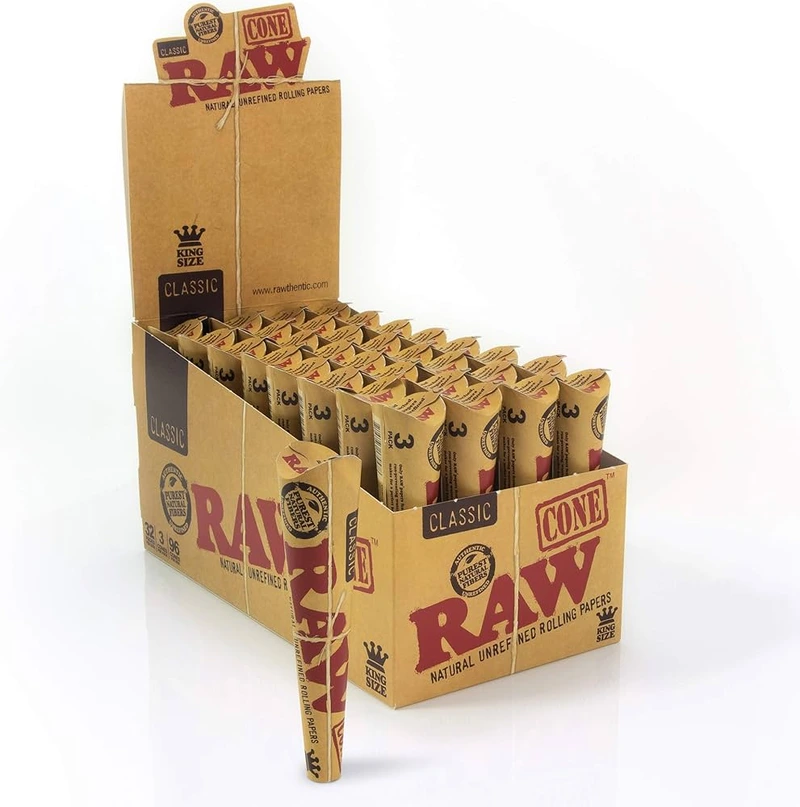 RAW CONE CLASSIC KING SIZE (3CT) 32PK