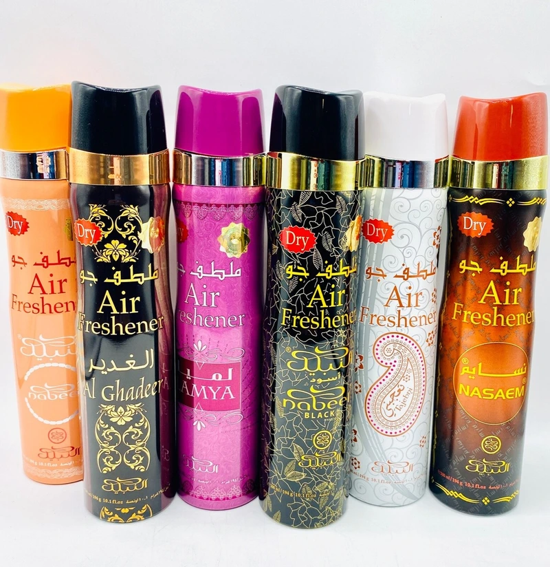NABEEL MASTER BODY SPRAY 200ML ASSORTED 12CT