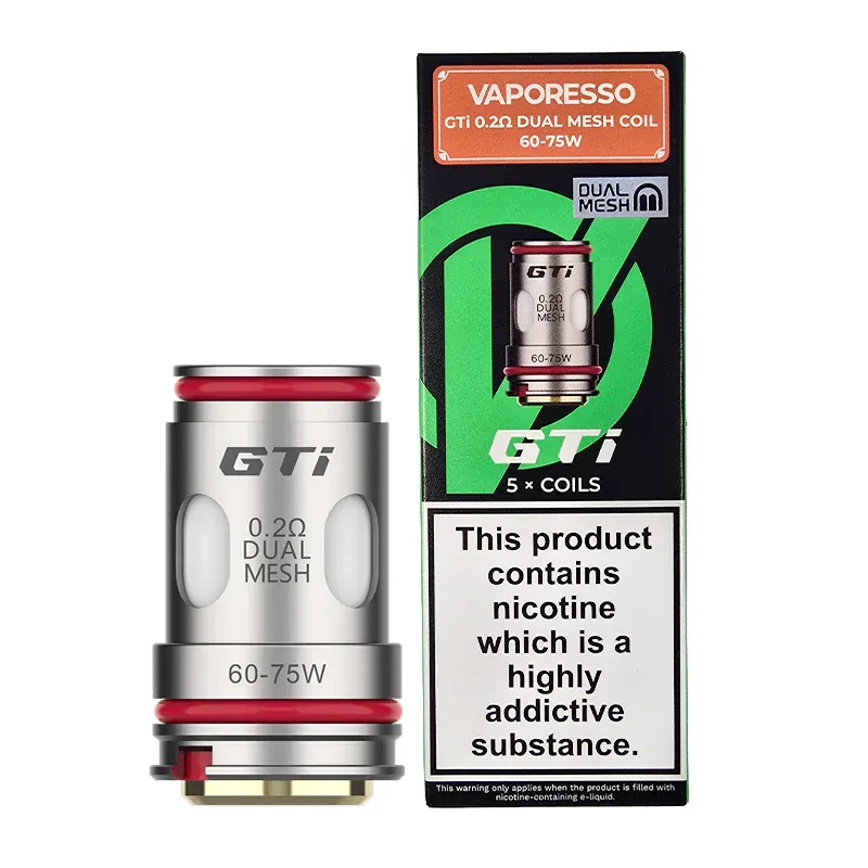 VAPORESSO GTI 0.2 DUAL MESH COIL 5PCS/PK