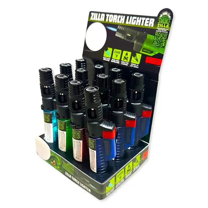LIGHTER TORCH SMOKE ZILLA BIG SIZE 12CT BAG