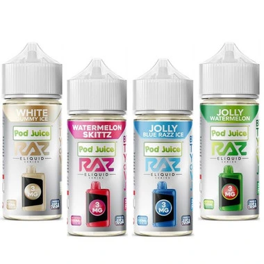 RAZ LTX BY POD JUICE REGULAR-100ML