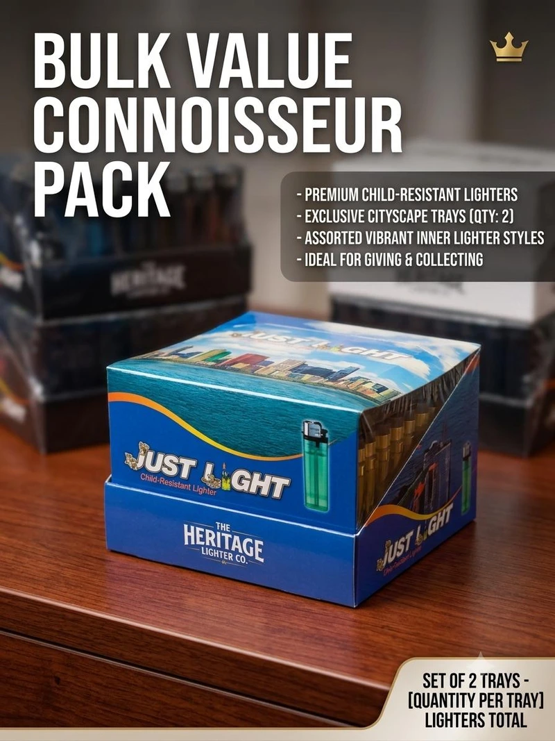 JUST LIGHT LIGHTERS 50CT BOX