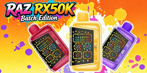 RAZ RX 19ML 50K BATCH EDITION DISPOSABLE-5CT
