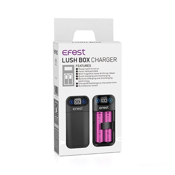 EFEST LUSH BOX BATTERY CHARGER