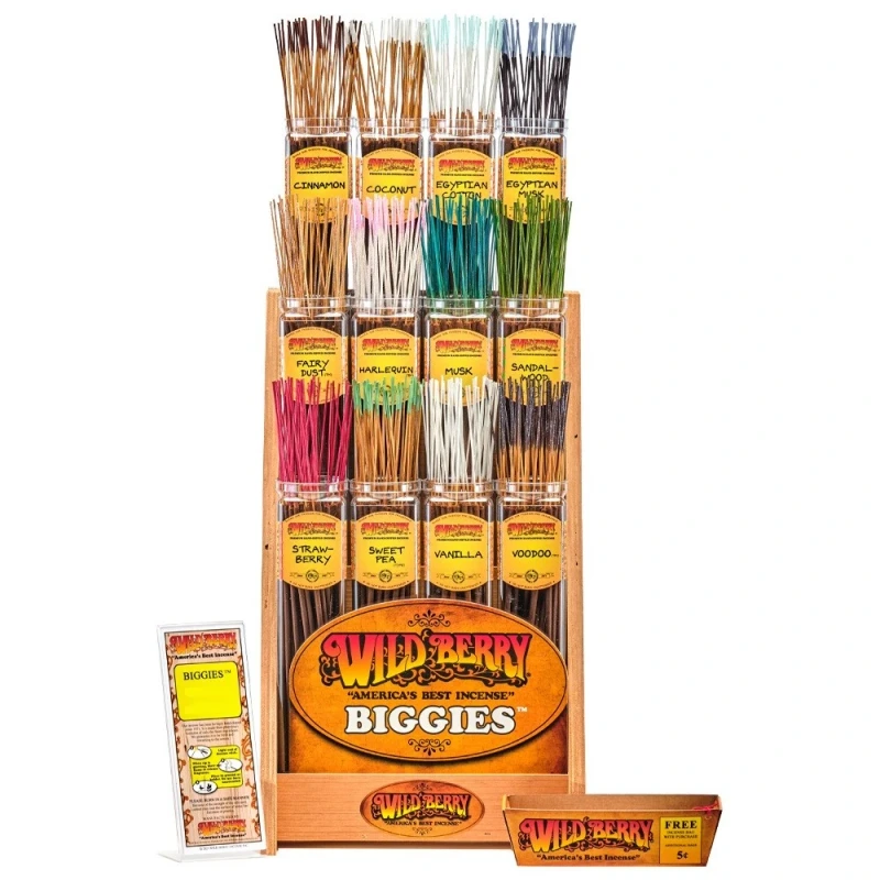 WILD BERRY BIGGIES STARTER KIT 12 FRAGRANCES (STB12) DISPLAY