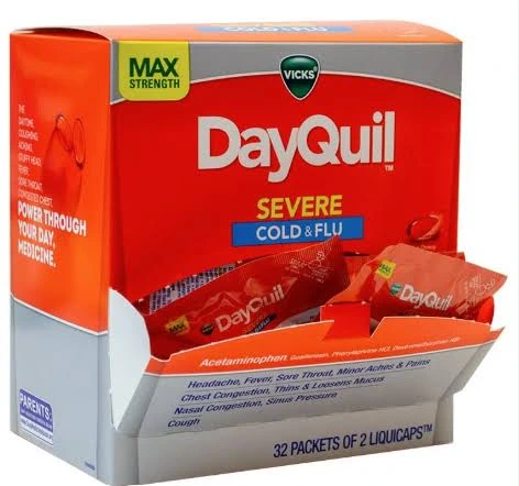 DAYQUIL SEVERE COLD & FLU 32PK BOX