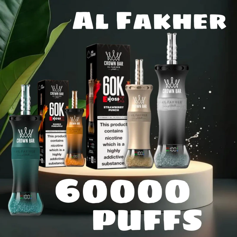 ALFAKHER CROWN BAR 18ML 60K DISPOSABLE-5CT