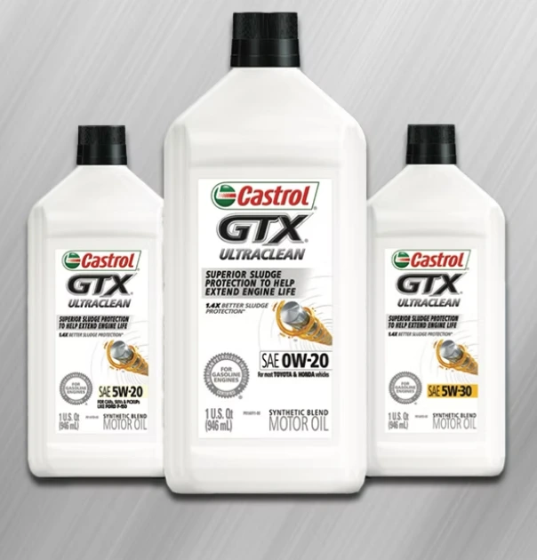CASTROL GTX MOTOR OIL CHANGE AUTOMOBILE