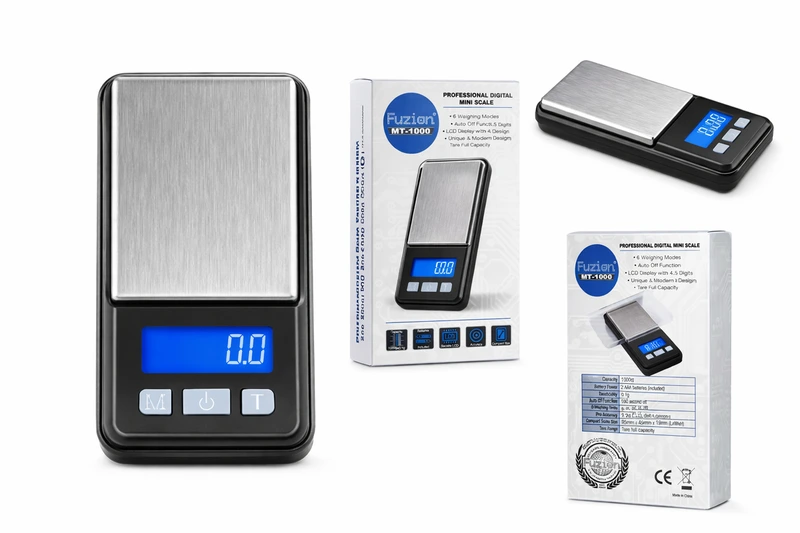 FUSION SCALE MT-1000 DIGITAL MINI SCALE