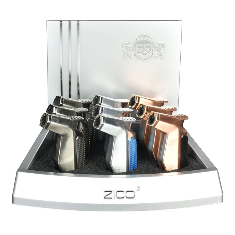 ZICO TORCH LIGHTERS MT-35 SL SILVER TORCH
