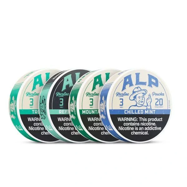 ALP NICOTINE POUCHES 5PCS/PK
