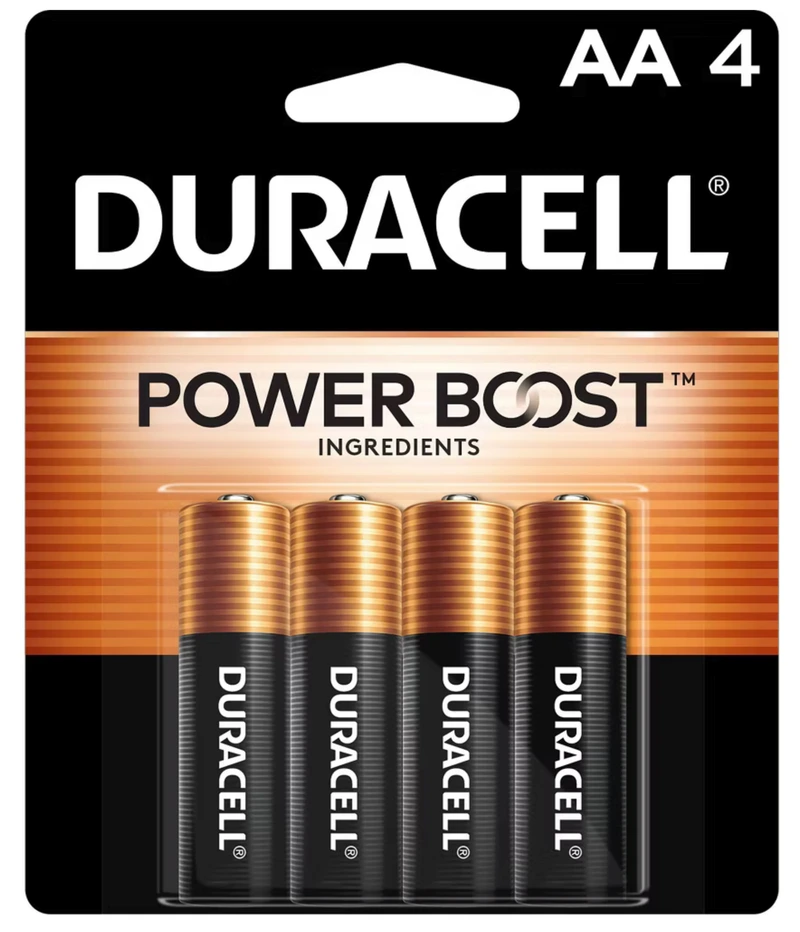 DURACELL BATTERY USA AA-4PK 1CT