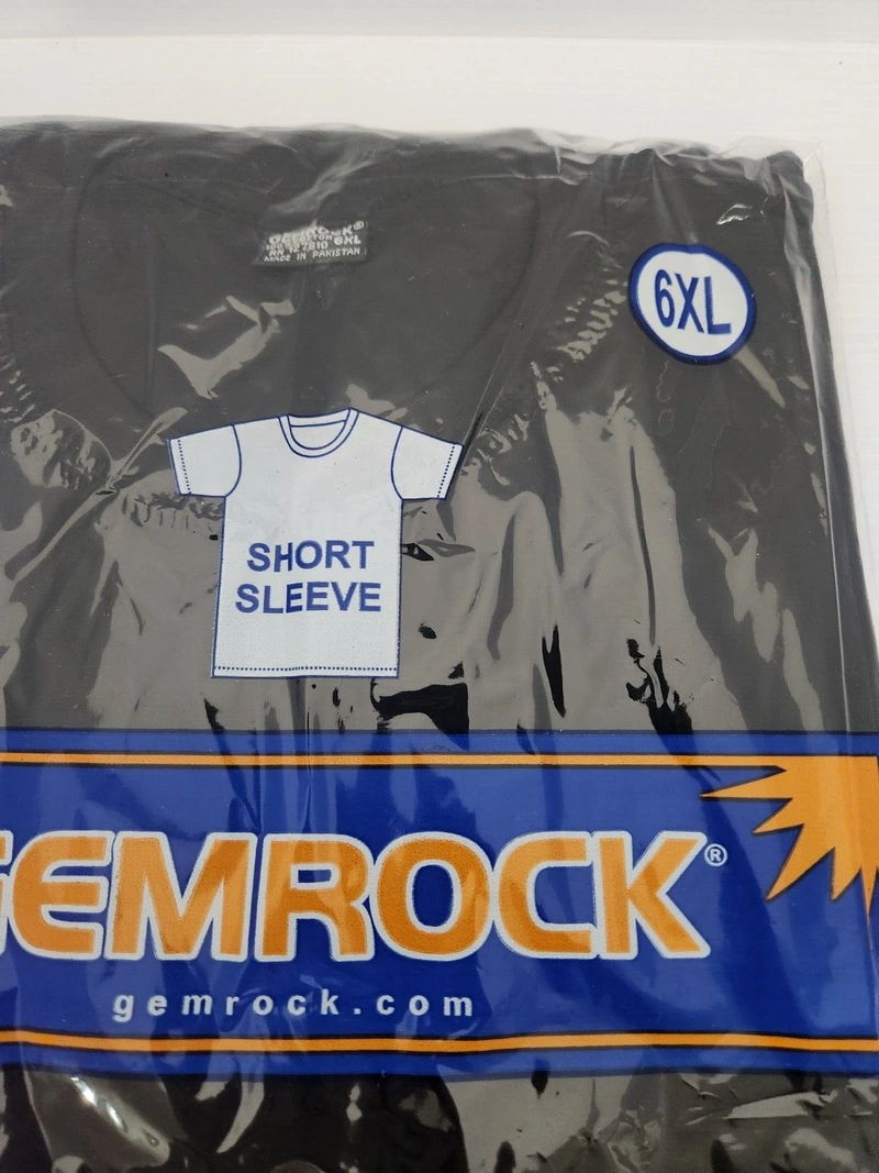 GEMROCK SHORT SLEEVE 6PK