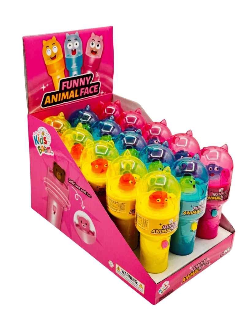 KIDS BOOM FUNNY ANIMAL FACE 15CT BOX