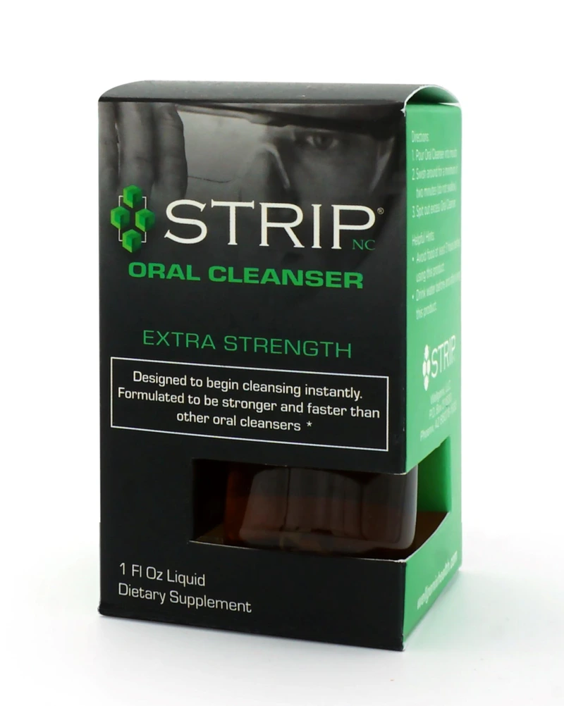 WELLGENIX STRIP DETOX ORAL CLEANSER EXTRA STRENGTH 1FLOZ