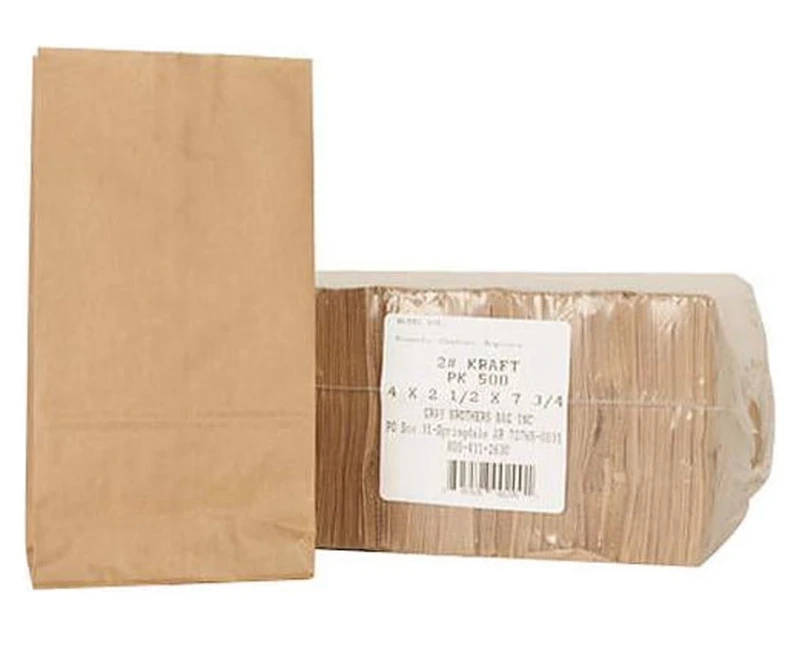 KRAFT PAPER BAG #2 12X500