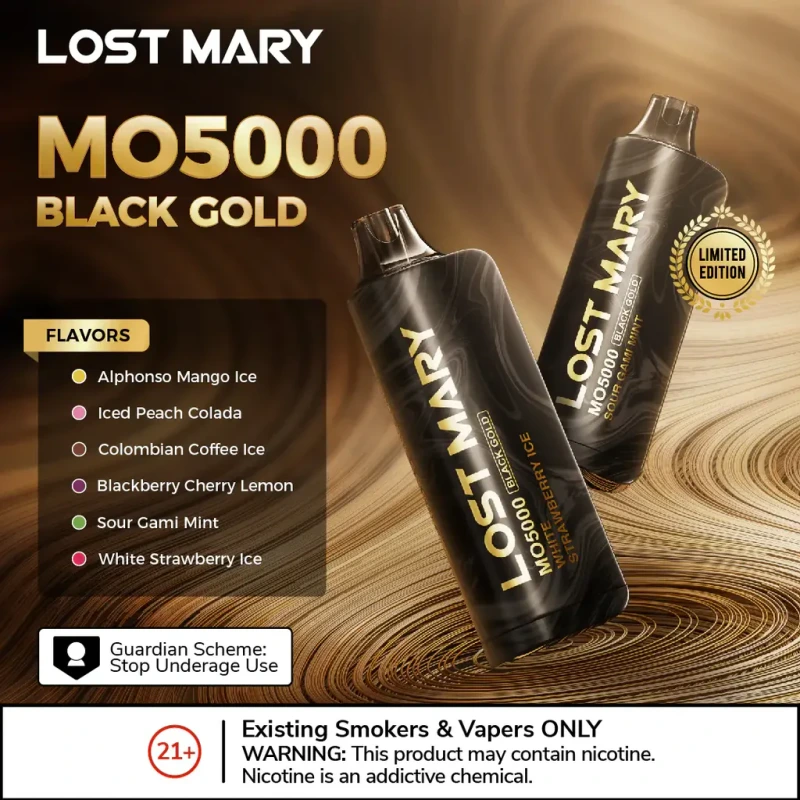 LOST MARY MO 13.5ML 5K DISPOSABLE-5CT