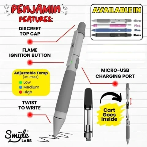 SMYLE PENJAMIN CART PEN BATTERY