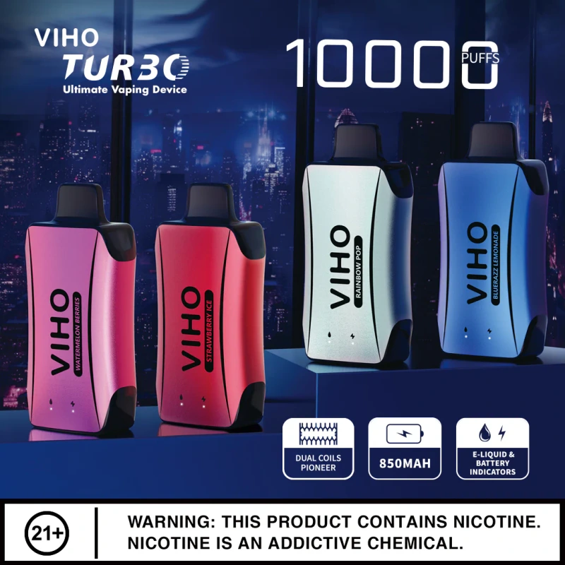 VIHO TURBO 18ML 10K DISPOSABLE-5CT