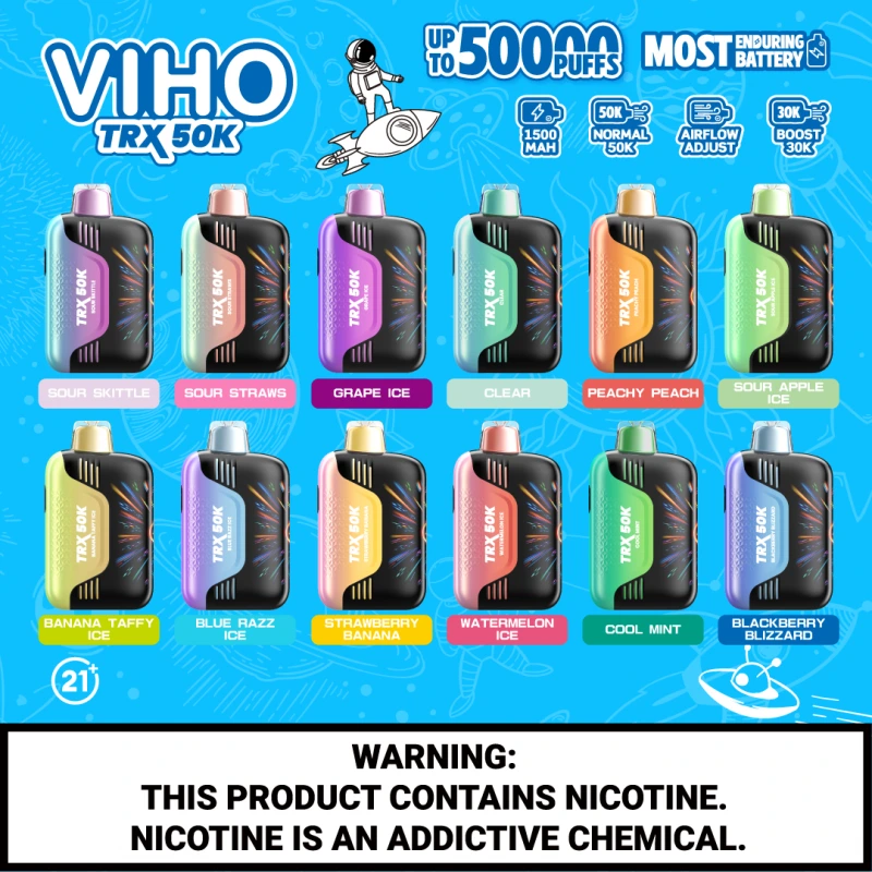 VIHO TRX 20ML 50K DISPOSABLE-5CT