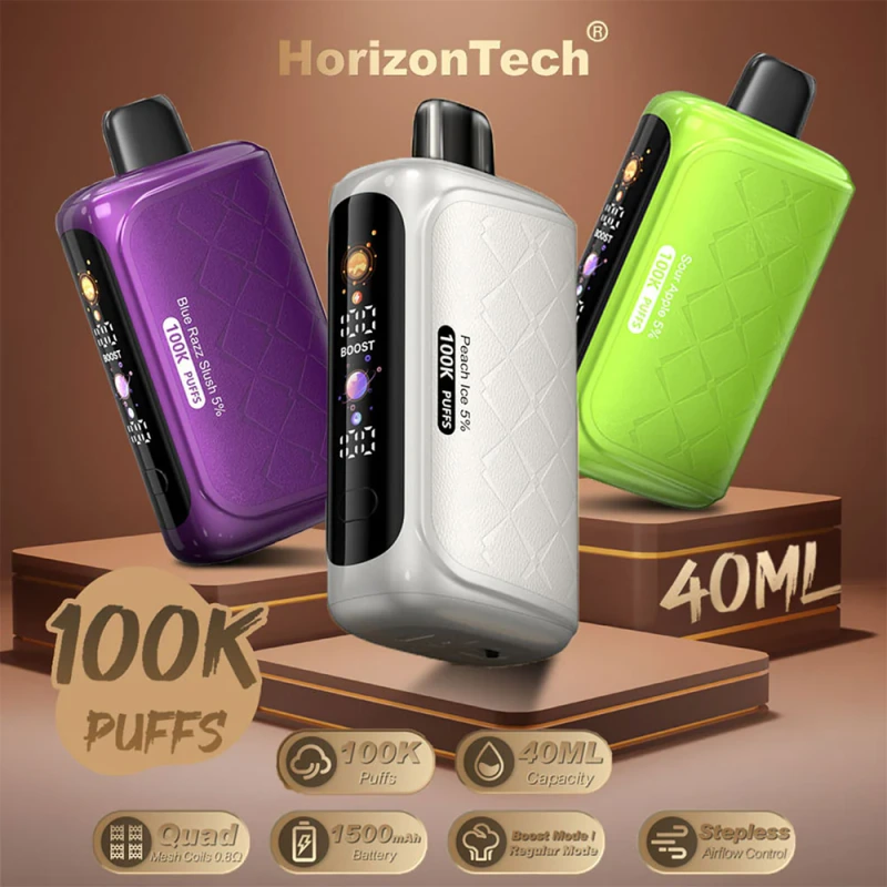 HORIZON TECH 40ML 100K DISPOSABLE-5CT