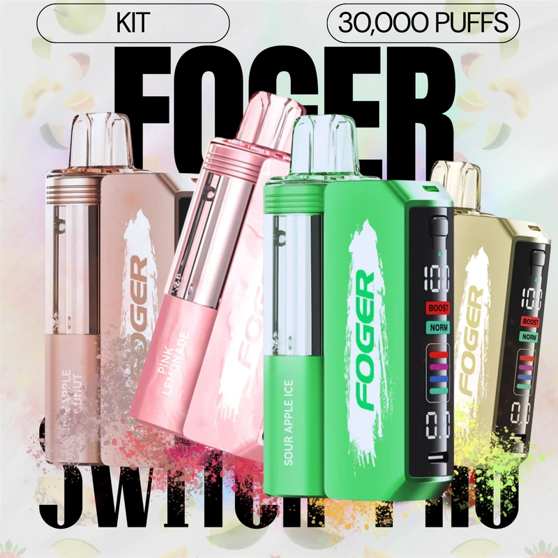 FOGER SWITCH PRO 19ML 30K KIT DISPOSABLE-5CT