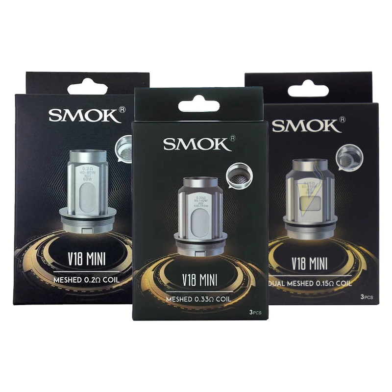 SMOK TFV18 MINI COIL 0.2 MESHED 3PCS/PK
