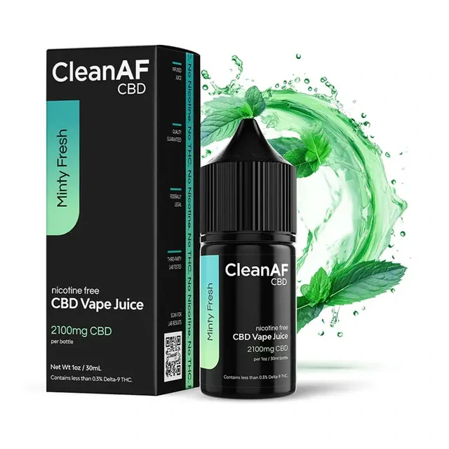 CLEAN AF 30ML CBD VAPE JUICE