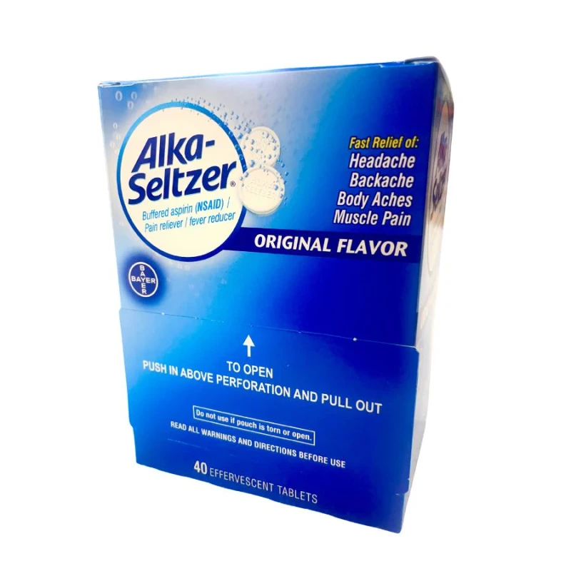 ALKA SELTZER - ORIGINAL PACK OF 40CT