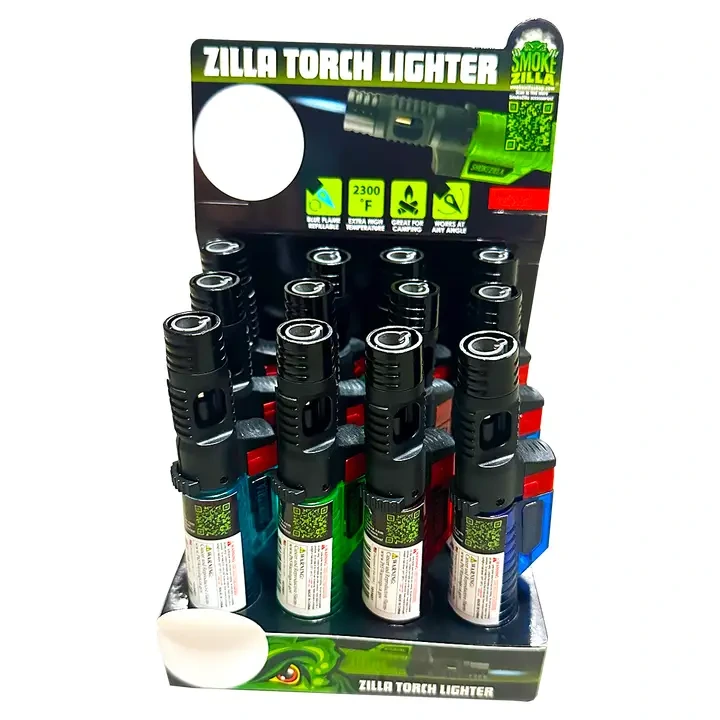 LIGHTER TORCH SMOKE ZILLA 12CT BAG