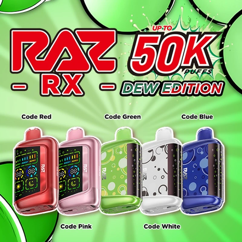 RAZ RX 19ML 50K DEW EDITION DISPOSABLE-5CT