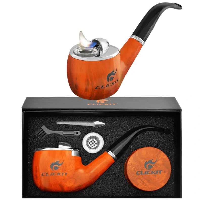 CLICKIT GIFT SET PIPE LIGHTER GH-10900