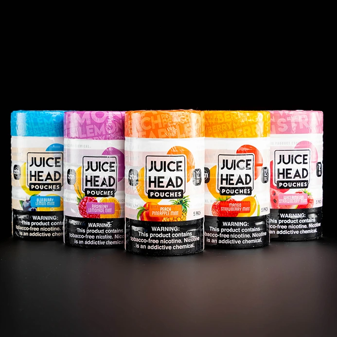 JUICE HEAD NICOTINE POUCHES 5CT/PK