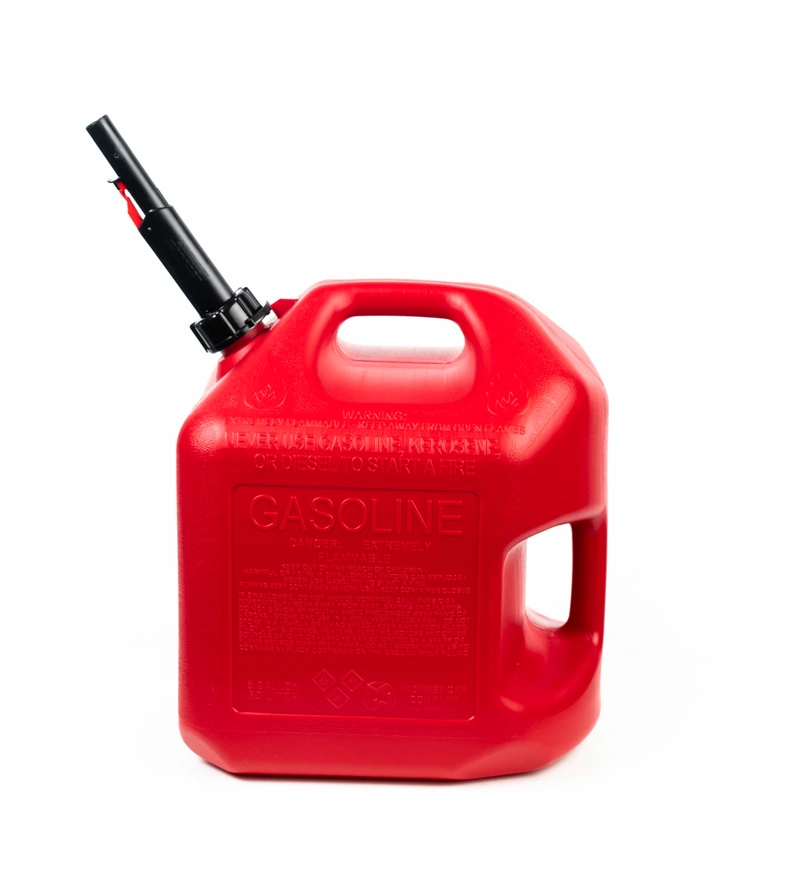 MIDWEST CAN GASOLINE 5 GALLON RED 1CT